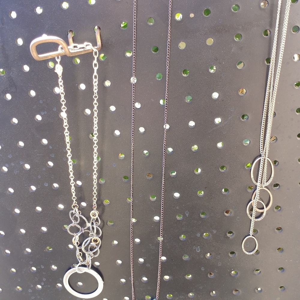 3 necklaces